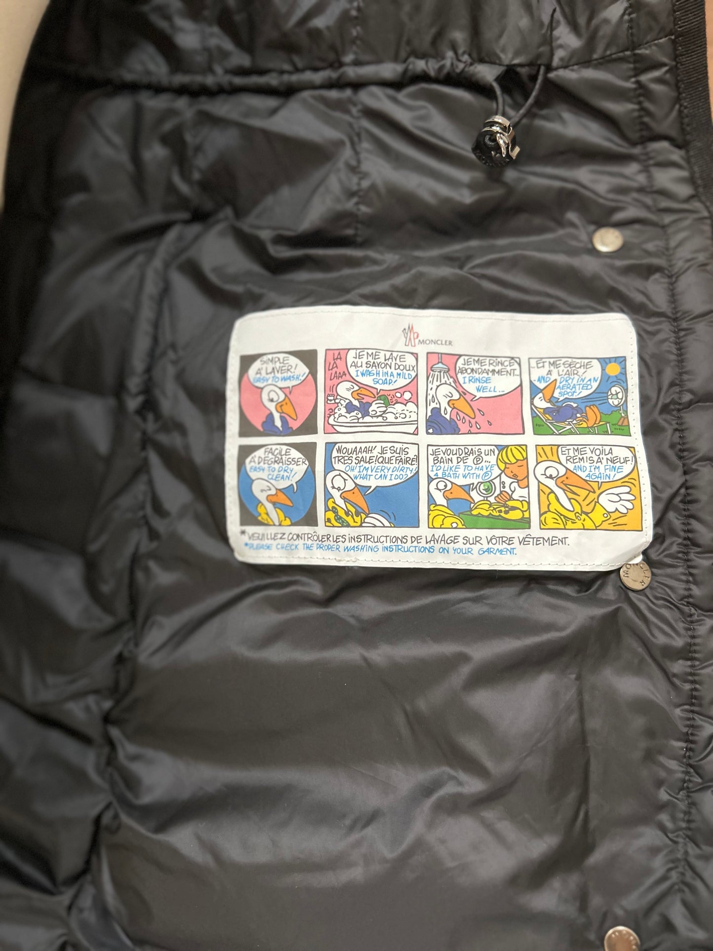 C00702 MONCLER Hirmafur シアリングムートンファー