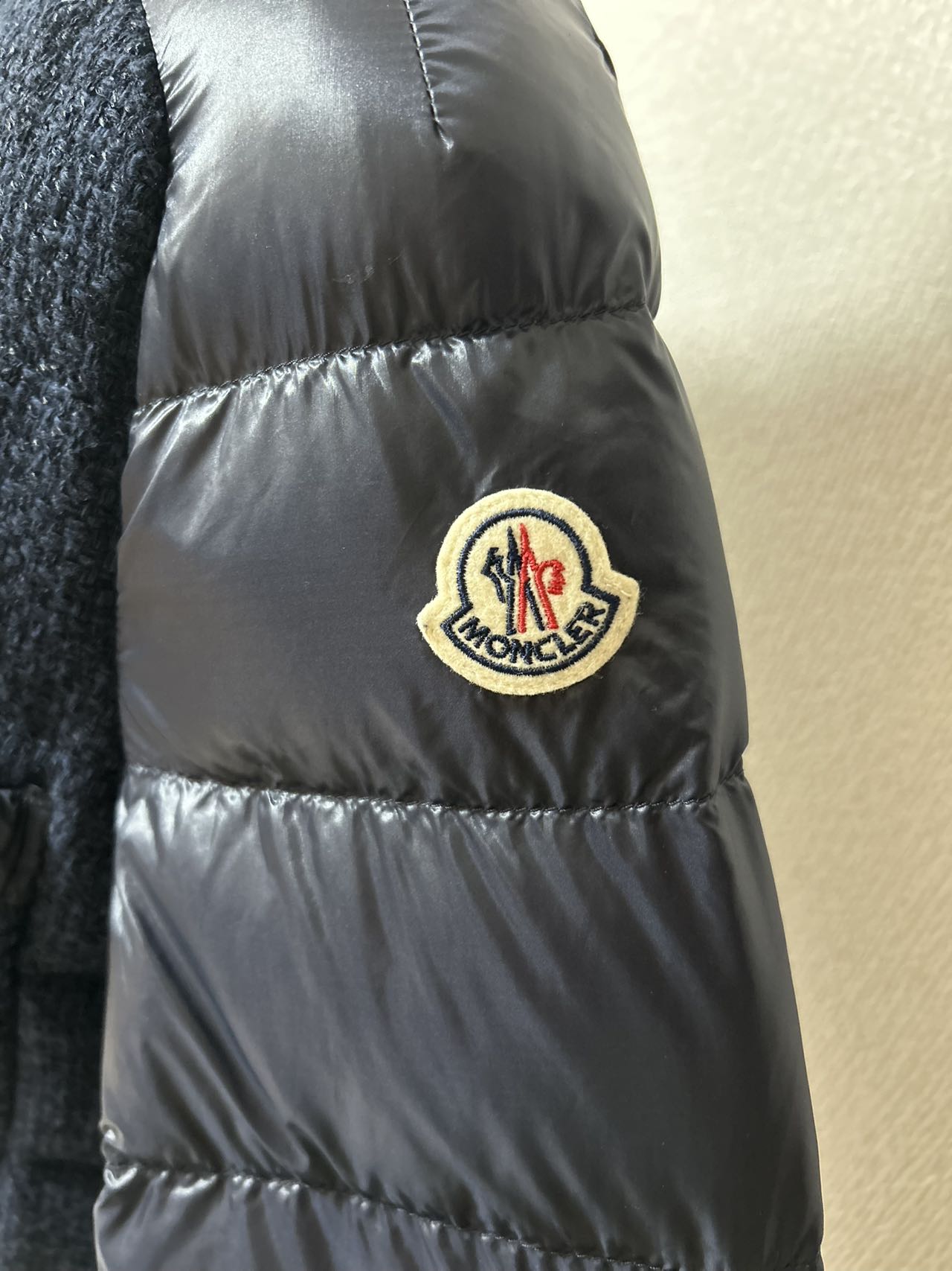 C00101 モンクレール VEULAES ツイード ダウンジャケット ダウンコート